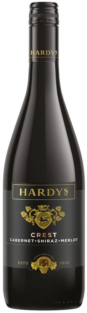 Hardys Crest Cabernet Shiraz Merlot 75cl