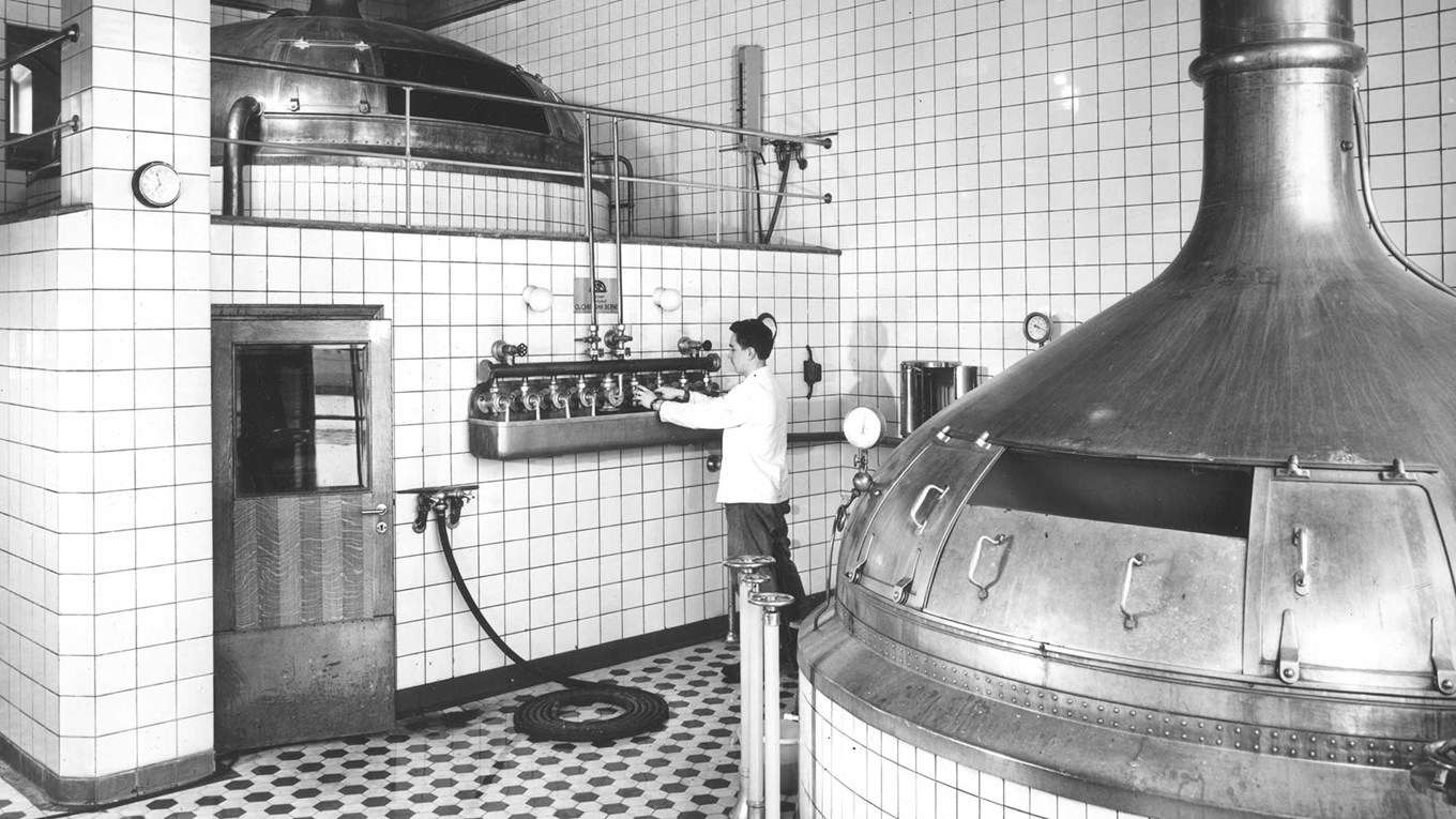 Aura-panimon keittohuone