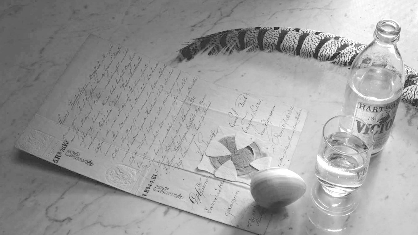 Pohjoismaiden ensimmäisen kivennäisvesitehtaan perustamisasiakirja 2.2.1836