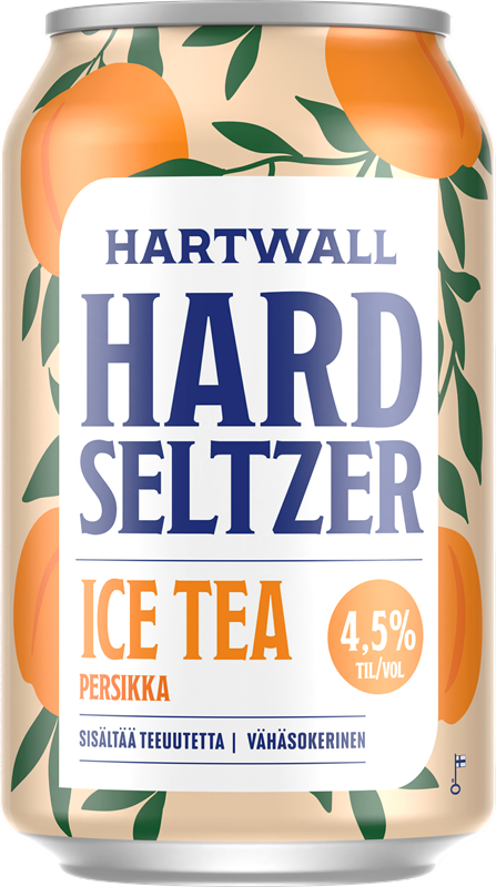 Hartwall Hard Seltzer Ice Tea Persikka 4,5%