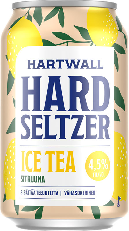 Hartwall Hard Seltzer Ice Tea Sitruuna 4,5%