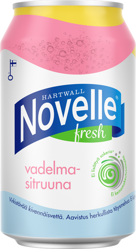 Novelle Fresh Vadelma-Sitruuna