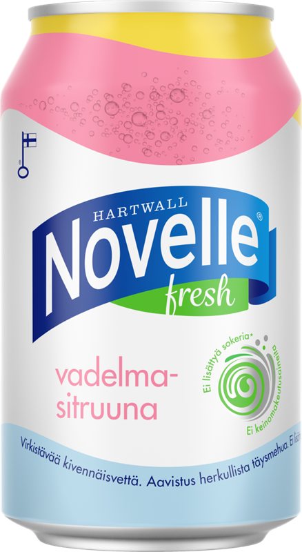 Novelle Fresh Vadelma-Sitruuna