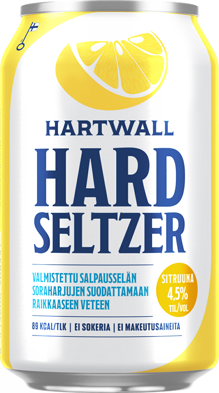 Hartwall Hard Seltzer Sitruuna 4,5%