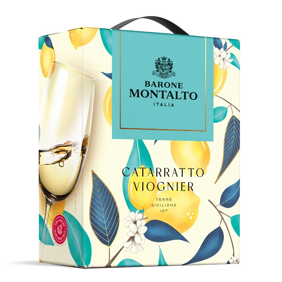 Montalto Catarratto Viognier hanapakkaus 3L