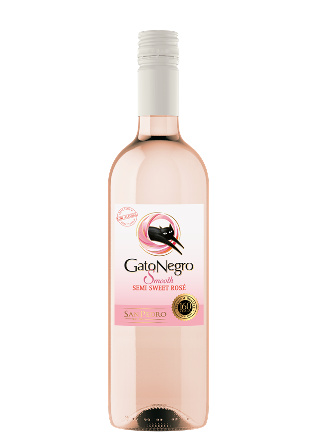 Gato Negro Smooth Semi Sweet Rosé 8%