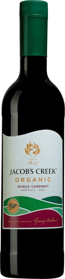 Jacob's Creek Organic Shiraz Cabernet 2022