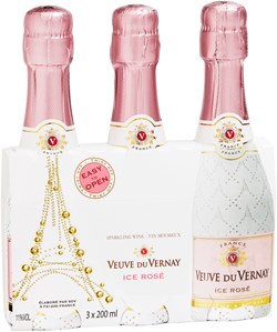 Veuve du Vernay Ice Rosé 20 cl / 3-pack