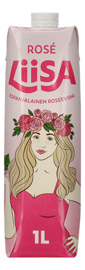 Liisa Rosé 1L kartonkitölkki