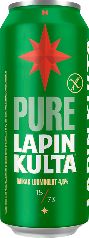 Lapin Kulta Pure Gluteeniton Luomulager