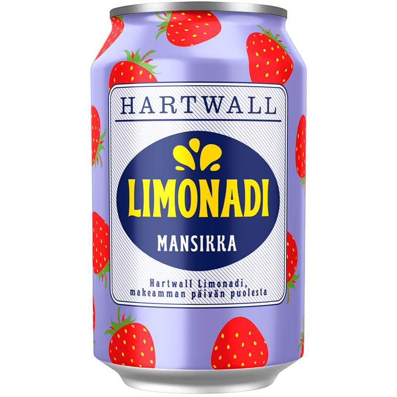 Hartwall Limonadi Mansikka