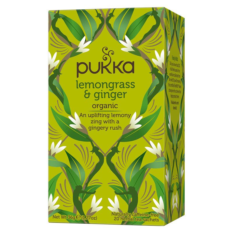 Pukka Luomu Lemongrass & Ginger