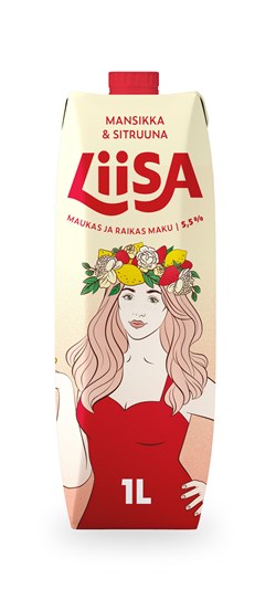 Liisa Klassikko Mansikka & Sitruuna 5,5 %