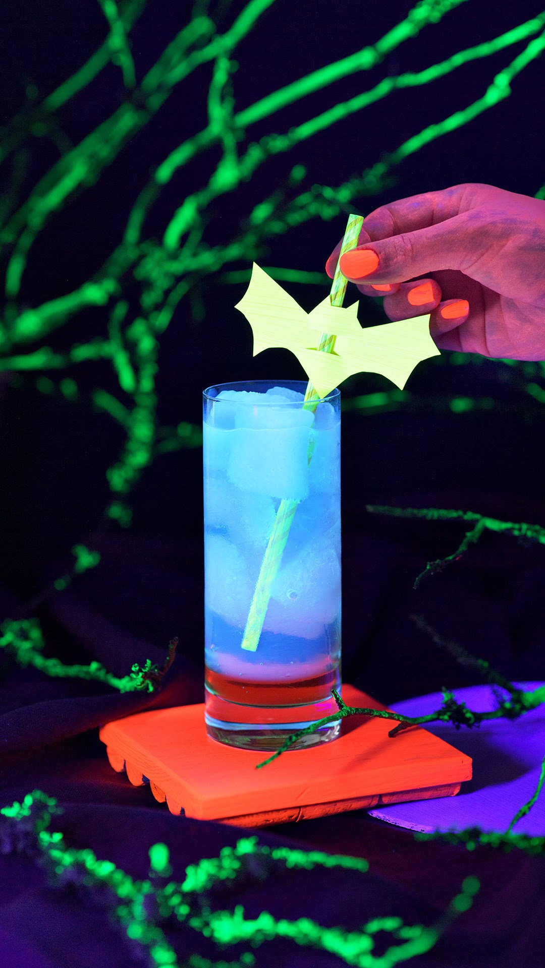 Hohtava earl grey & tonic -halloween-mocktail