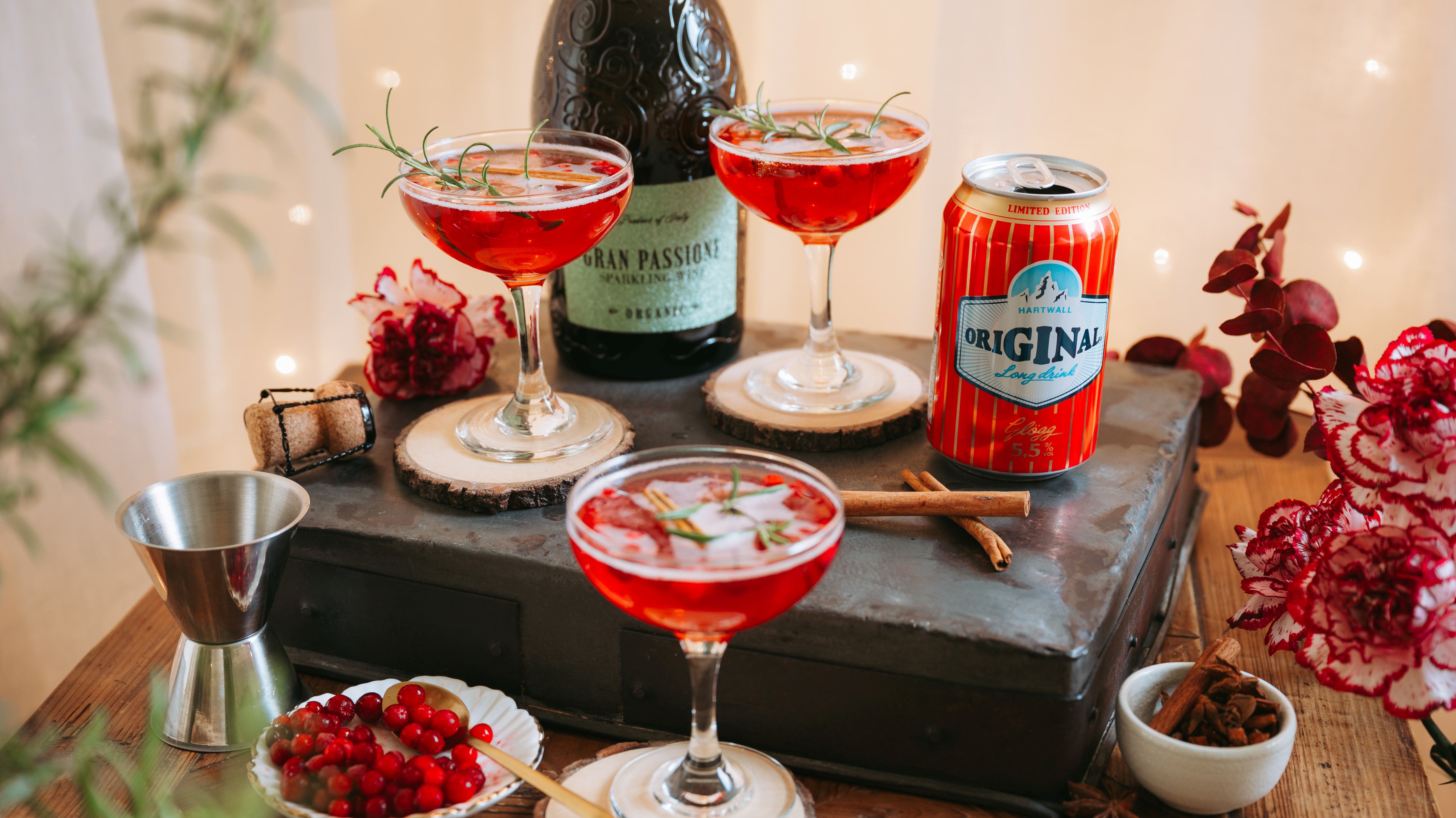 Juhlava glönkero-spritz