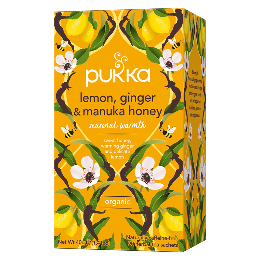 Pukka Lemon Ginger & Manuka Honey