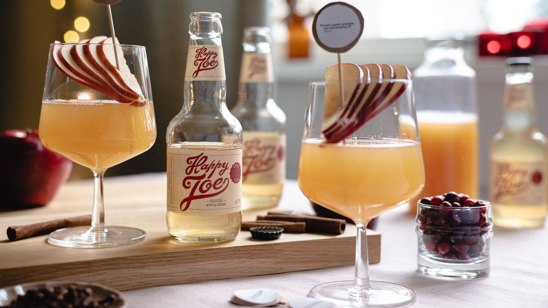 Valmista lämmin omenasiideri