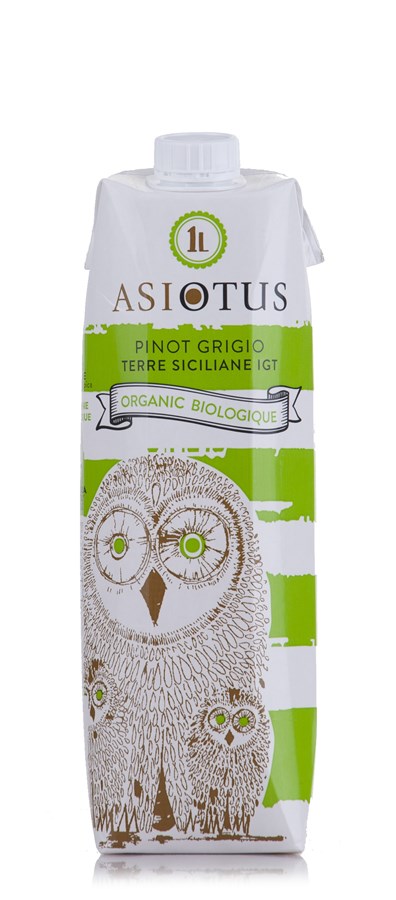Asio Otus Pinot Grigio Organic 1L tetra