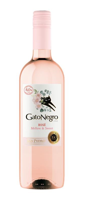 Gato Negro Smooth Semi Sweet Rosé 8%