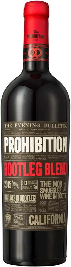 Prohibition Bootleg Red Blend |